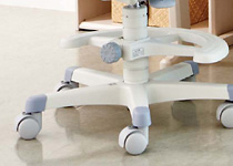 椅子が安定して、姿勢がよくなります