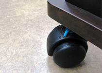 引きずらないので、傷がつきません